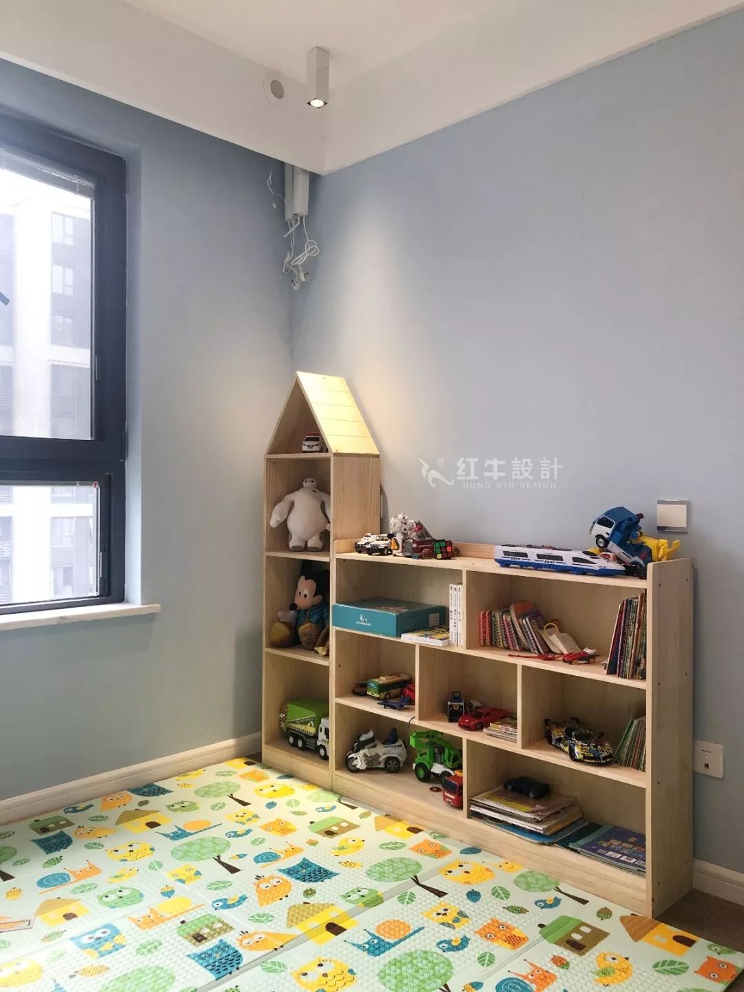 南京保利国际社区140㎡现代风格--四室二厅大户型，宽敞开阔又舒适！12儿童房设计