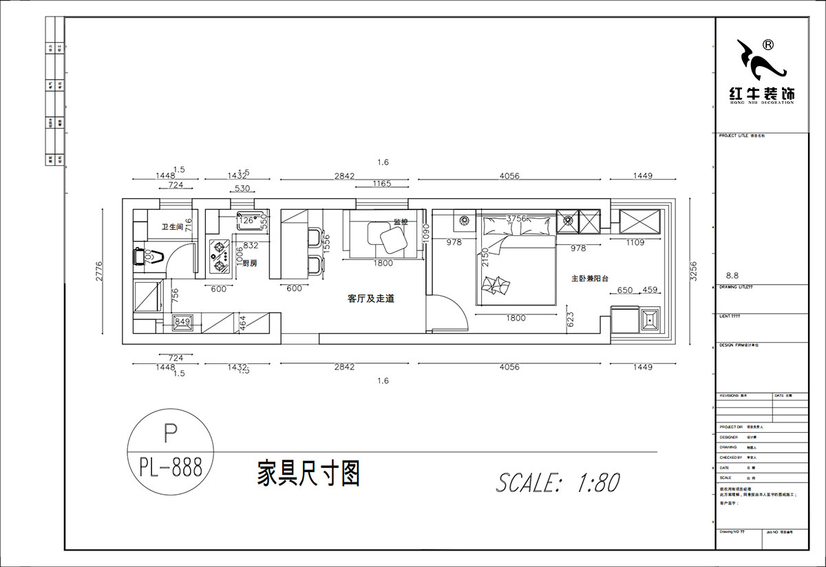 顾娟｜丹凤新寓2-906-60㎡-现代简约风格｜1室1厅1卫｜旧房装修｜定制家｜全包10